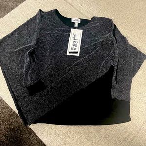 Ribkoff sparkly poncho top